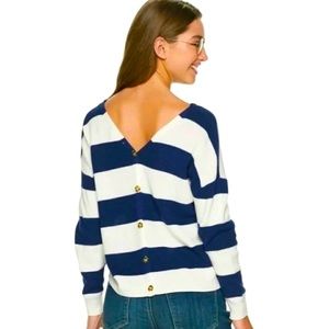 Pink republic button back sweater